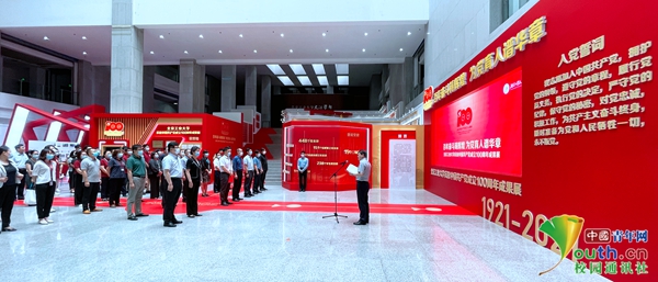 北工大庆祝中国共产党成立100周年成果展启动